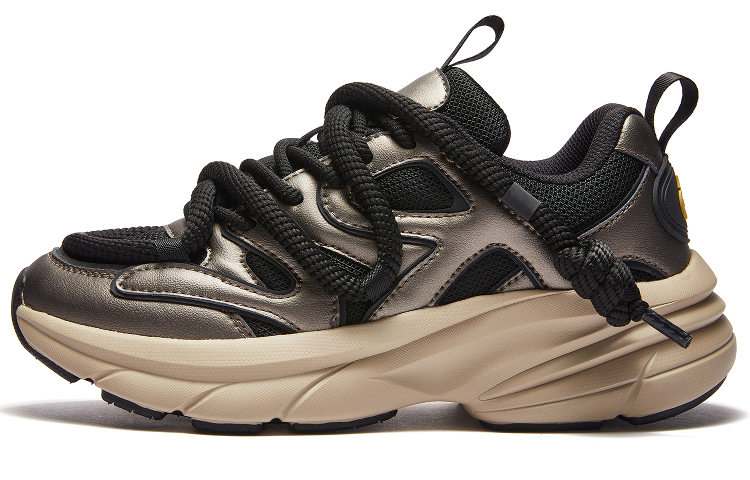 RIFUGIO VO' Высокие низкие массивные кроссовки унисекс черные золотые, цвет Black Gold
RIFUGIO VO' Высокие низкие массивные кроссовки унисекс черные золотые, цвет Black Gold