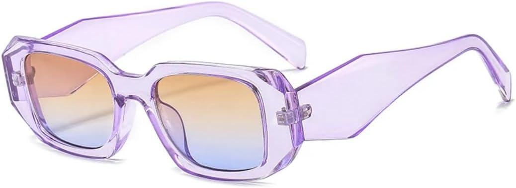 Модные маленькие прямоугольные женские солнцезащитные очки в стиле ретро с широкими дужками, солнцезащитные очки UV400 для мужчин, квадратные, фиолетовые UATXTAU, Purple Tea Blue
Модные маленькие прямоугольные женские солнцезащитные очки в стиле ретро с широкими дужками, солнцезащитные очки UV400 для мужчин, квадратные, фиолетовые UATXTAU, Purple Tea Blue