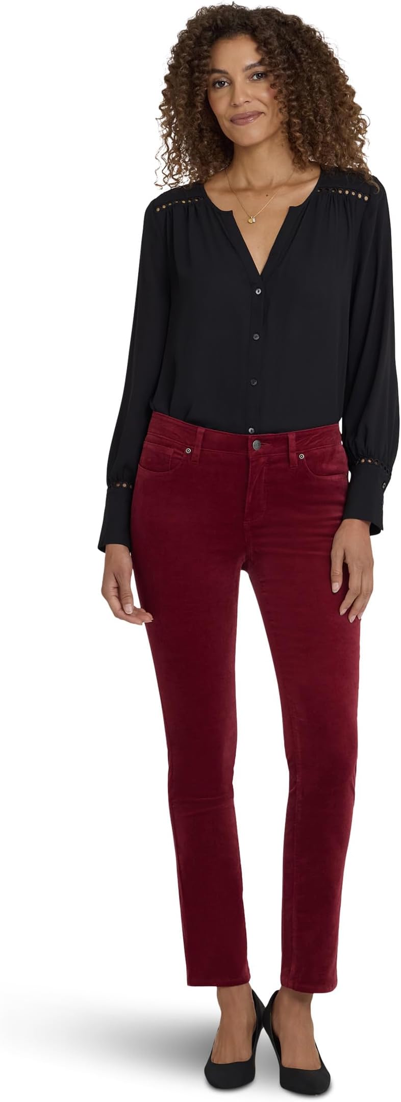 Женские узкие брюки Sheri NYDJ, Wild Currant
Женские узкие брюки Sheri NYDJ, Wild Currant