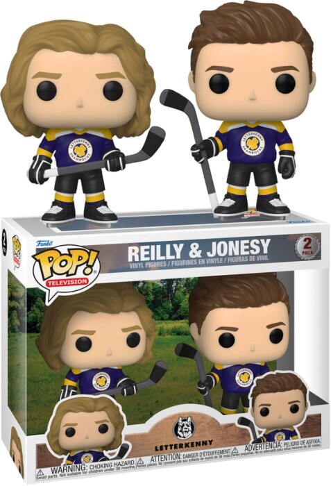 Funko POP! Телевизор Letterkenny Reilly & Jonesy, 2 шт.
Funko POP! Телевизор Letterkenny Reilly & Jonesy, 2 шт.