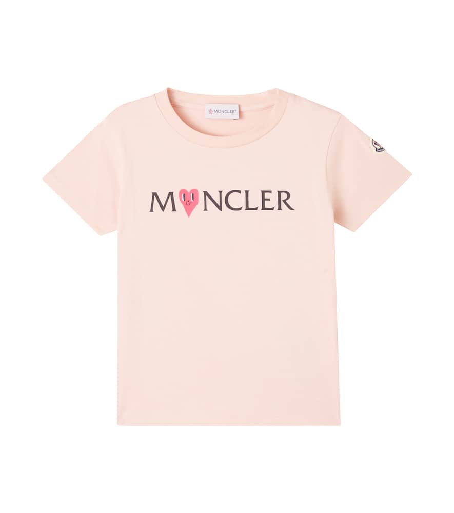 Футболка из хлопкового джерси с логотипом Moncler Enfant, Peach Pink
Футболка из хлопкового джерси с логотипом Moncler Enfant, Peach Pink