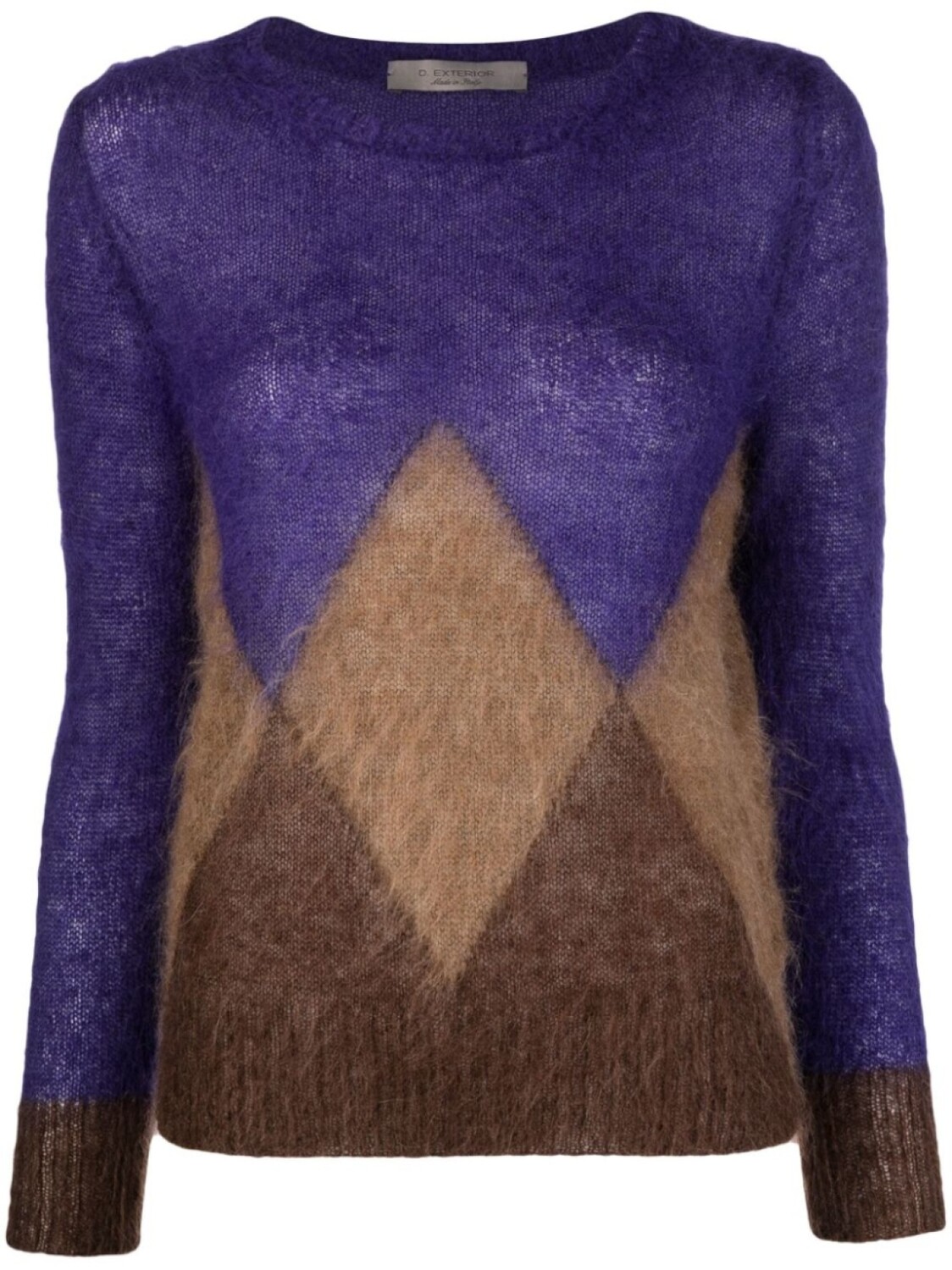 Фактурный джемпер с круглым вырезом D.Exterior, синий
Фактурный джемпер с круглым вырезом D.Exterior, синий