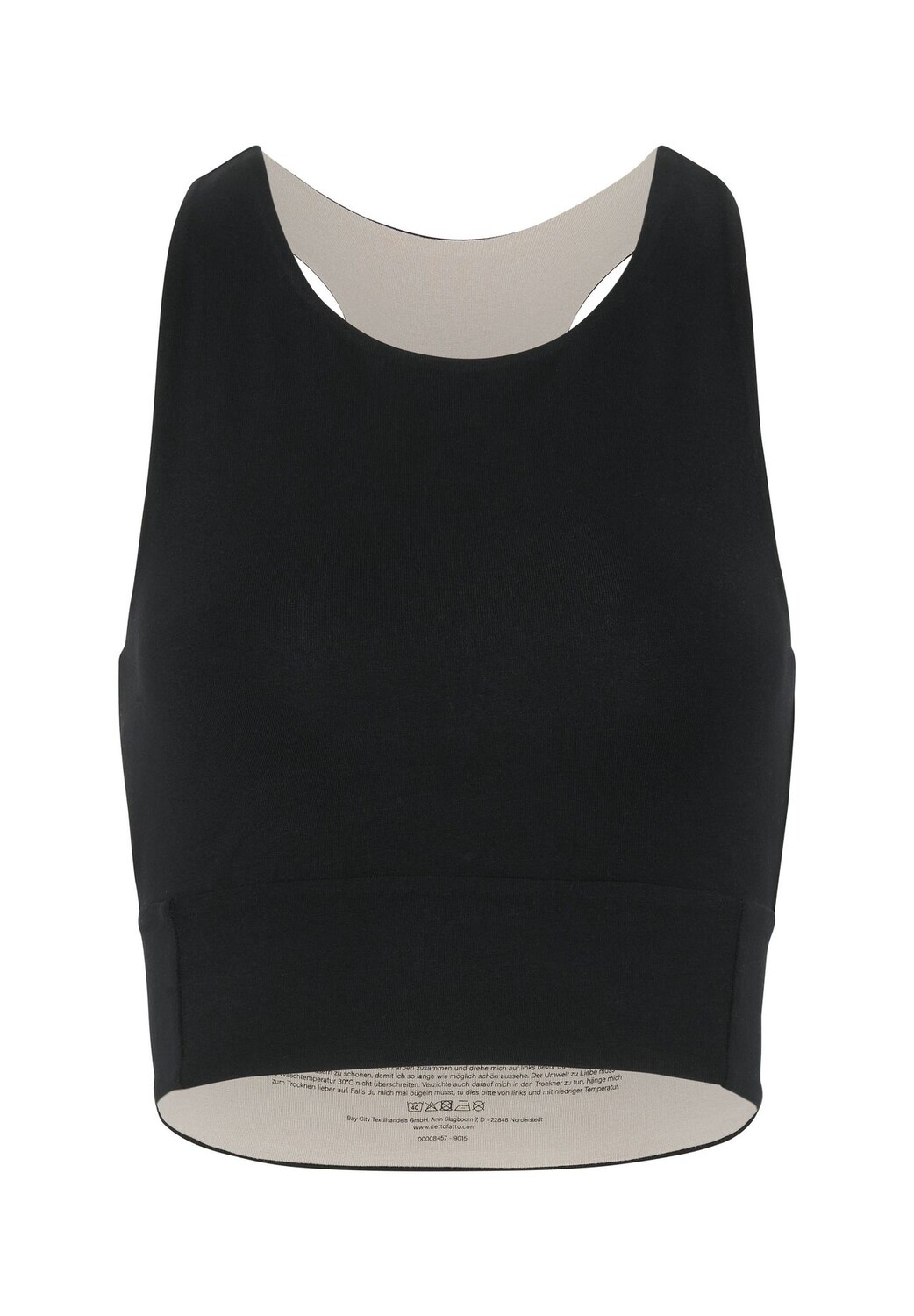 Двусторонний топ для йоги DETTO FATTO, цвет Black Sand
Двусторонний топ для йоги DETTO FATTO, цвет Black Sand