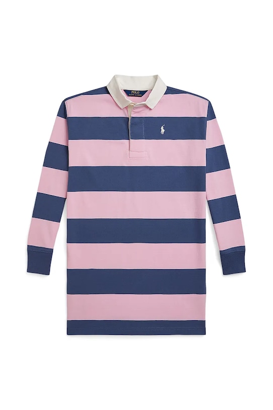 Детское хлопковое платье Polo Ralph Lauren, розовый
Детское хлопковое платье Polo Ralph Lauren, розовый