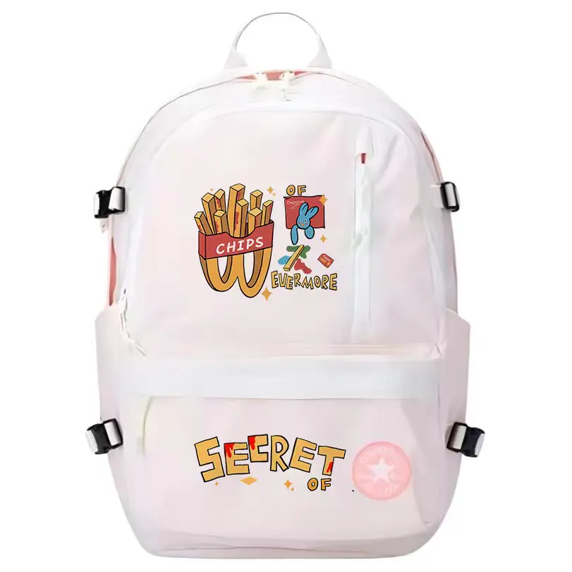 Converse Полиэстеровый рюкзак унисекс молочно-белый, French Fries
Converse Полиэстеровый рюкзак унисекс молочно-белый, French Fries