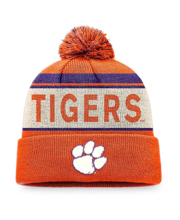 Мужская оранжевая шапка Clemson Tigers Prime Cuffed Knit с помпоном Top of the World
Мужская оранжевая шапка Clemson Tigers Prime Cuffed Knit с помпоном Top of the World