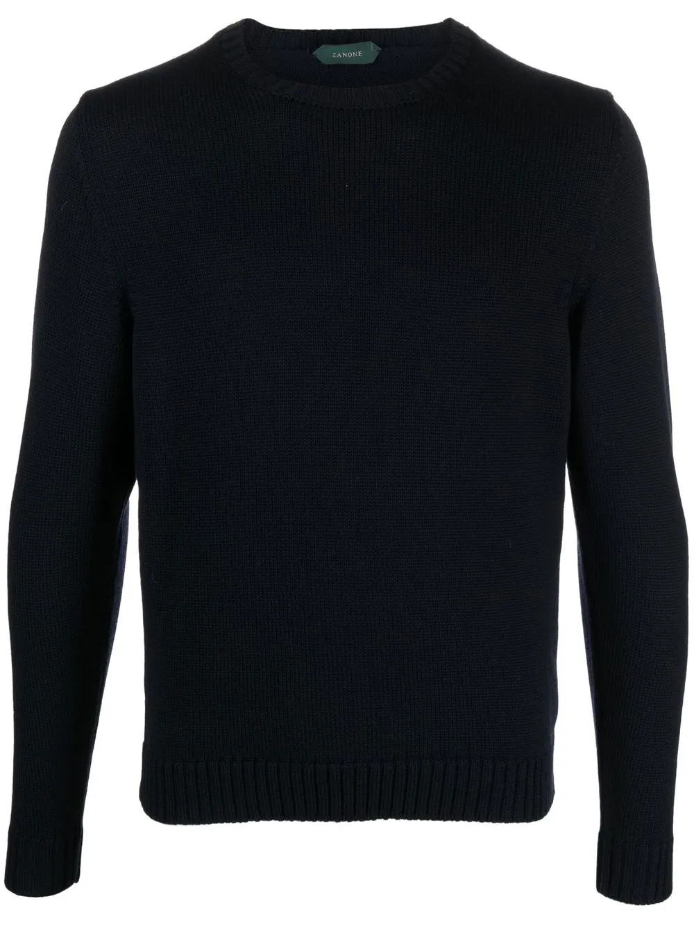 Пуловер с круглым вырезом Zanone, синий
Пуловер с круглым вырезом Zanone, синий