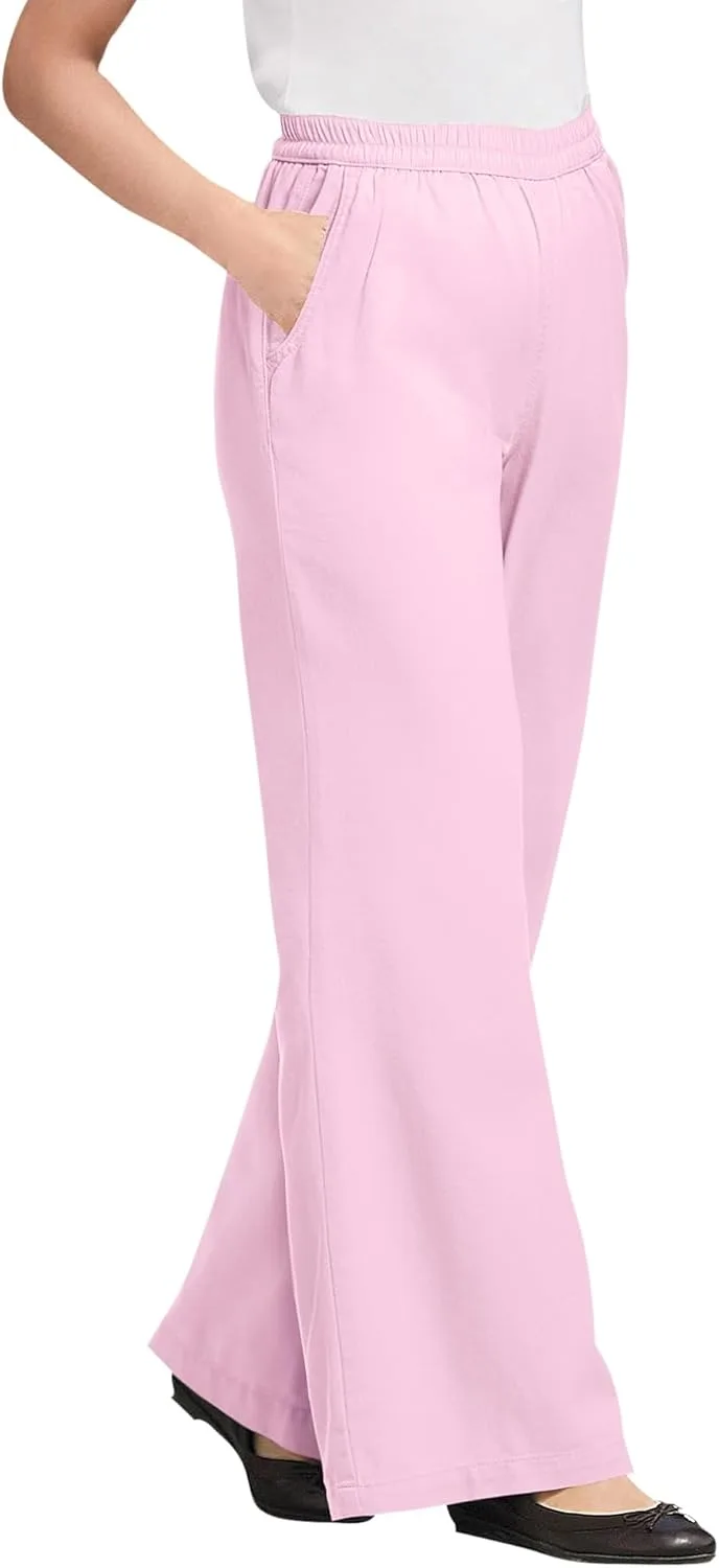 Woman Within Plus Size джинсы с эластичным поясом и широкими штанинами
Woman Within Plus Size джинсы с эластичным поясом и широкими штанинами