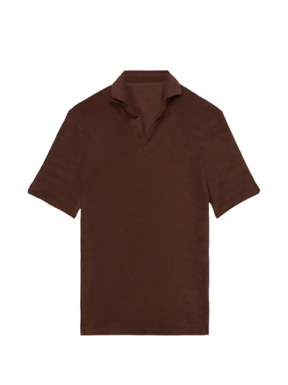Поло из махрового трикотажа Fortela, коричневый
Поло из махрового трикотажа Fortela, коричневый