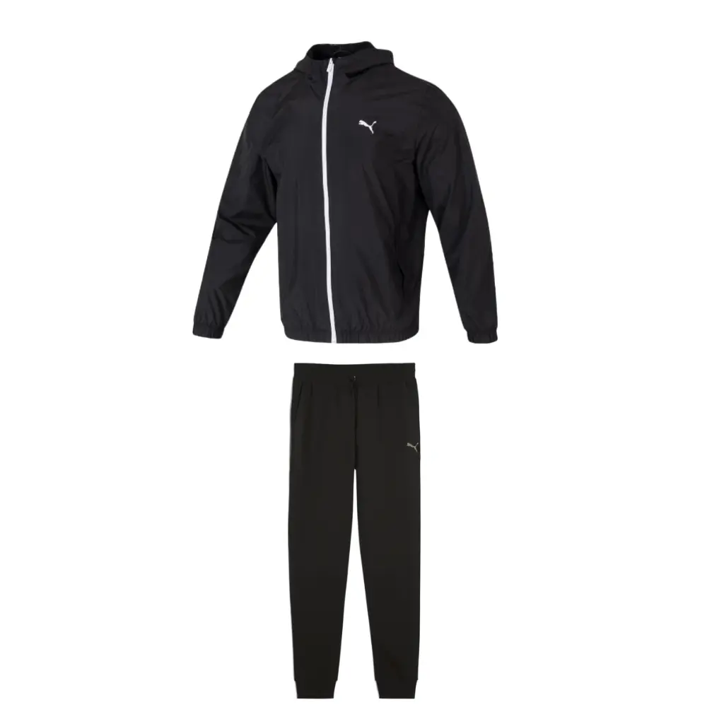 Повседневный спортивный комплект для мужчин Black Top+Black Bottom PUMA, черный
Повседневный спортивный комплект для мужчин Black Top+Black Bottom PUMA, черный