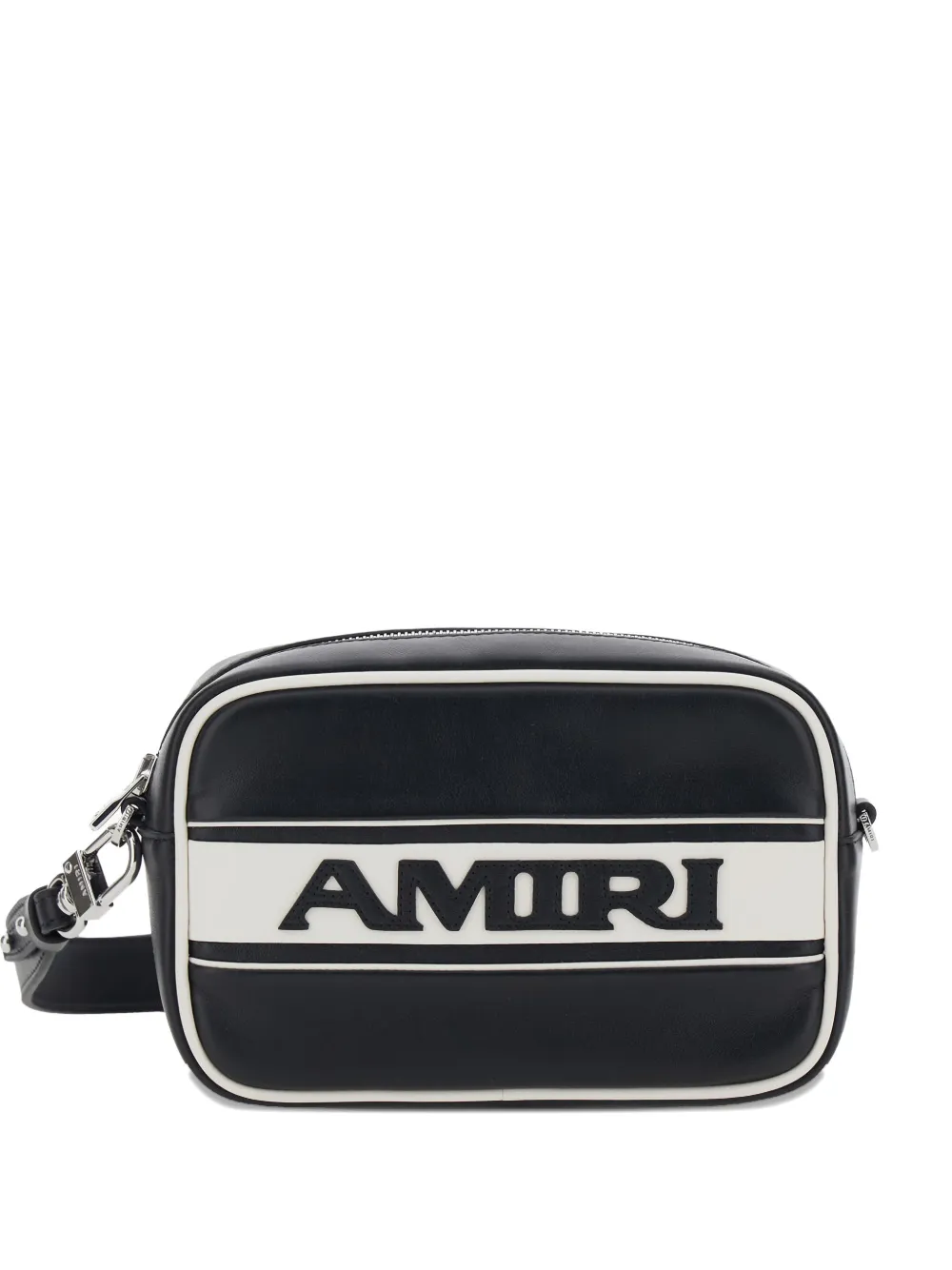 Сумка через плечо с полосатым логотипом Amiri, черный
Сумка через плечо с полосатым логотипом Amiri, черный
