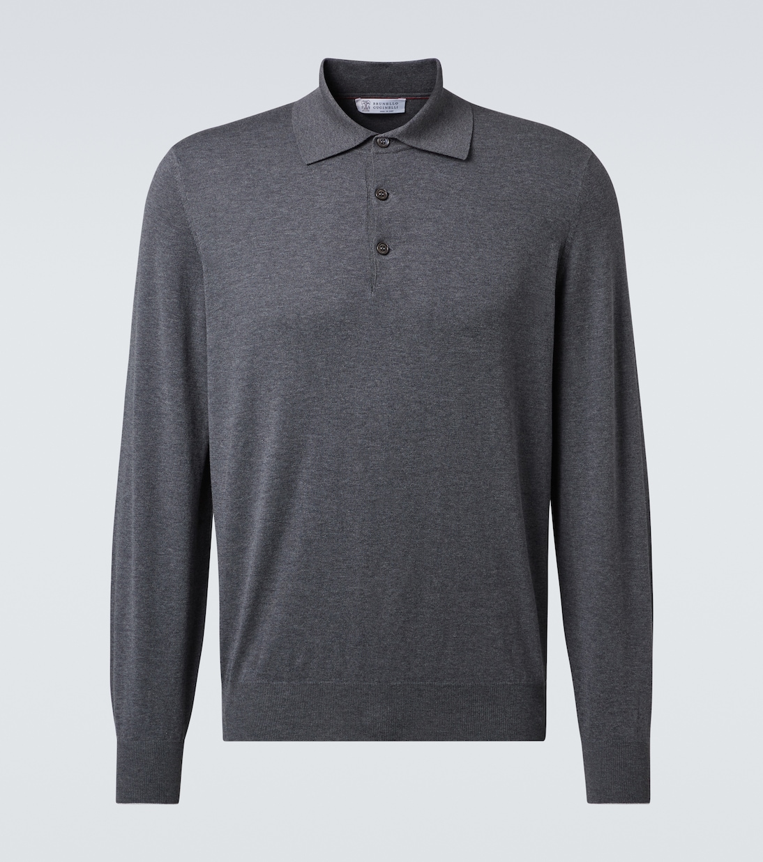 Хлопковый поло свитер Brunello Cucinelli, CJ588
Хлопковый поло свитер Brunello Cucinelli, CJ588