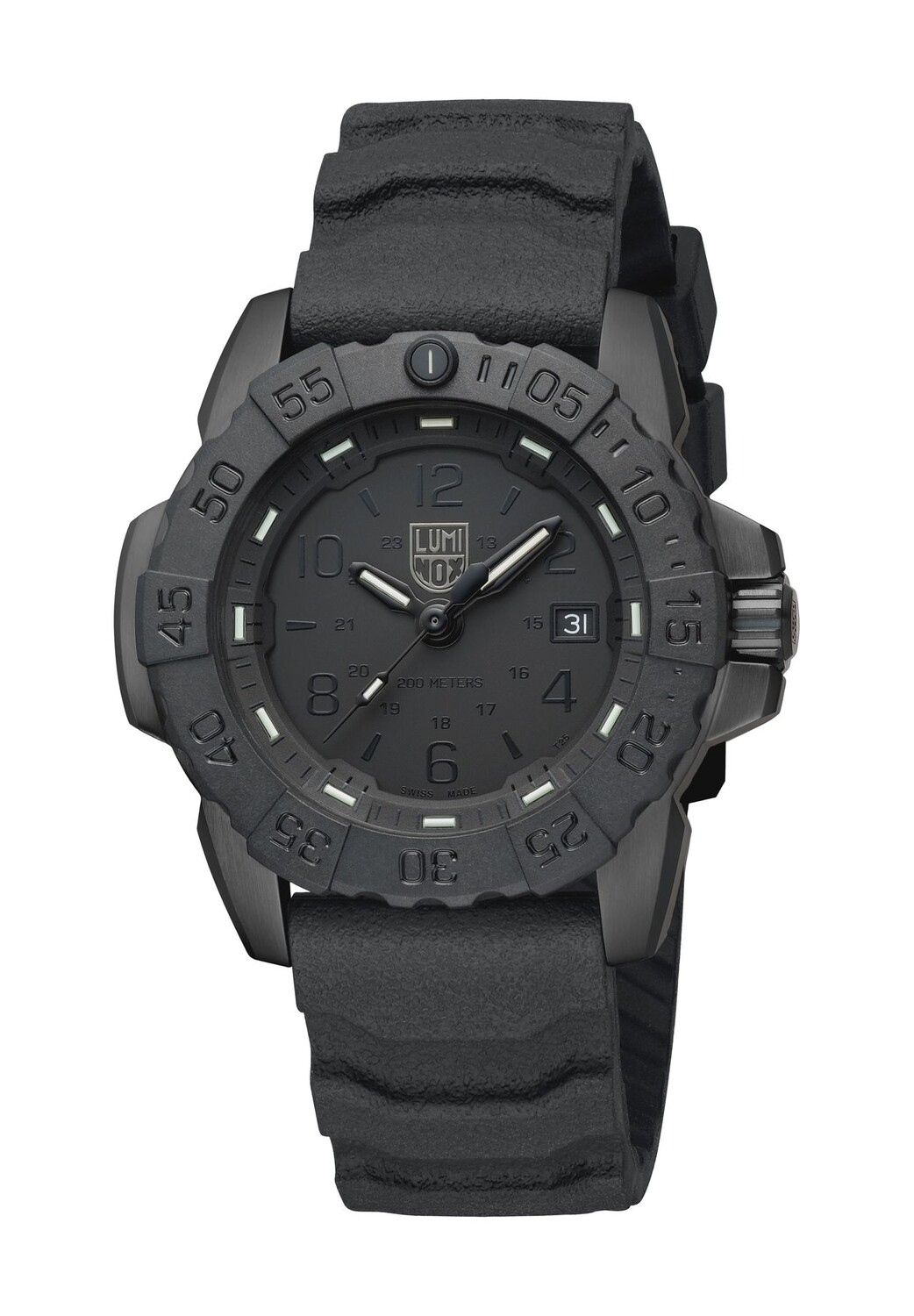 Мужские дайверские часы Navy Seal Steel 3250 Series LUMINOX, черный
Мужские дайверские часы Navy Seal Steel 3250 Series LUMINOX, черный