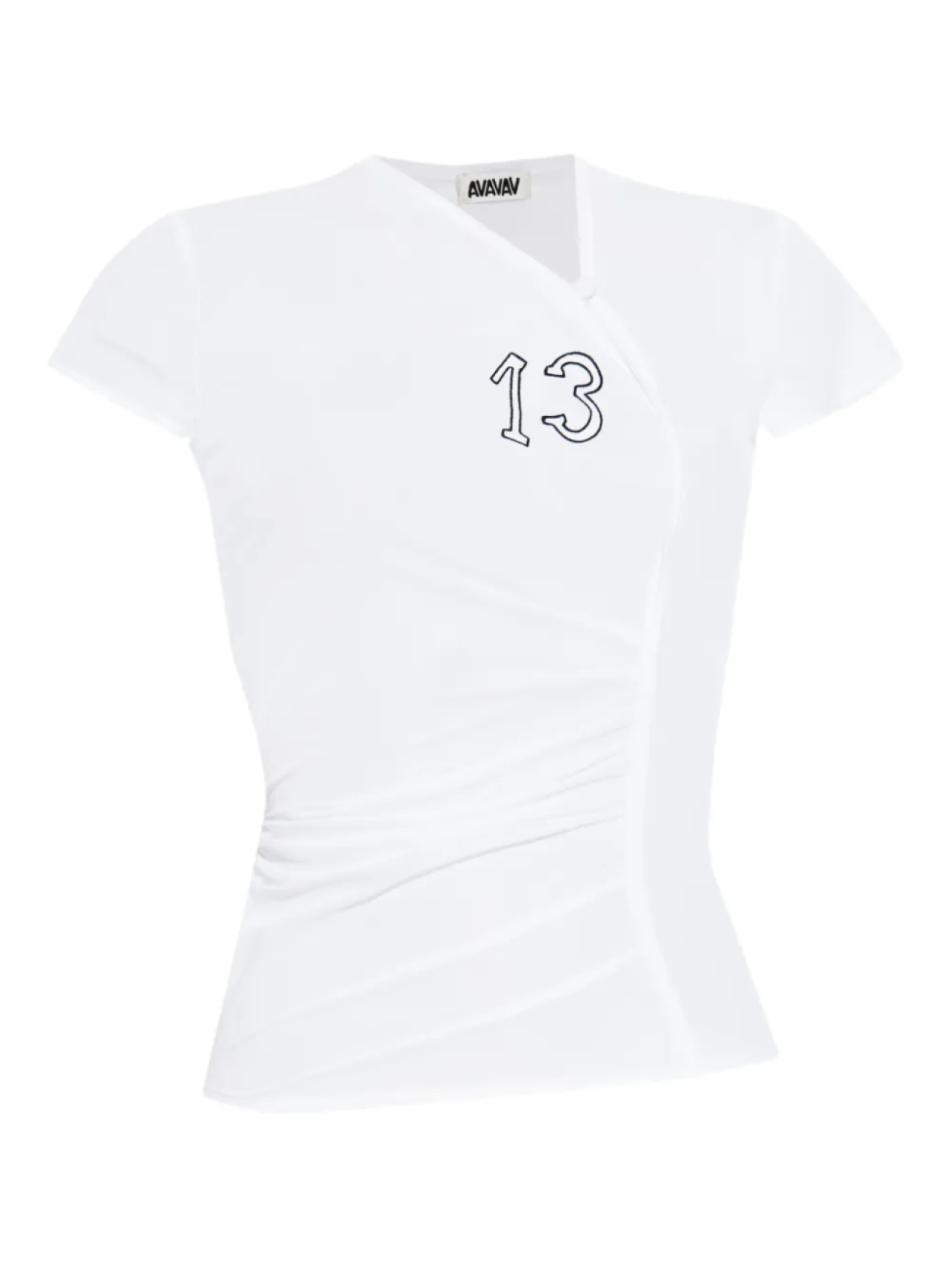 Футболка с вышитым номером AVAVAV, белый
Футболка с вышитым номером AVAVAV, белый