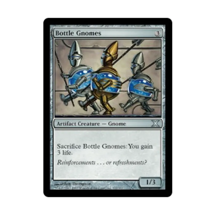 CCG Бутылочные гномы (U), MTG - 10th Edition
CCG Бутылочные гномы (U), MTG - 10th Edition