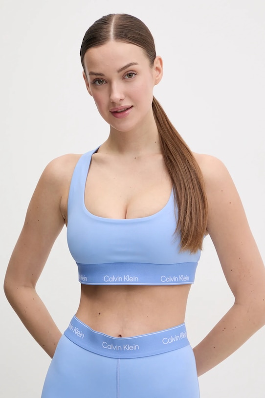 Спортивный бюстгальтер Calvin Klein Performance, синий
Спортивный бюстгальтер Calvin Klein Performance, синий