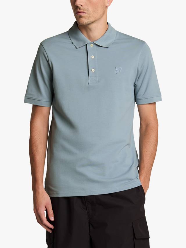 Супертонкая хлопковая поло футболка Lyle & Scott, Blue Ash
Супертонкая хлопковая поло футболка Lyle & Scott, Blue Ash