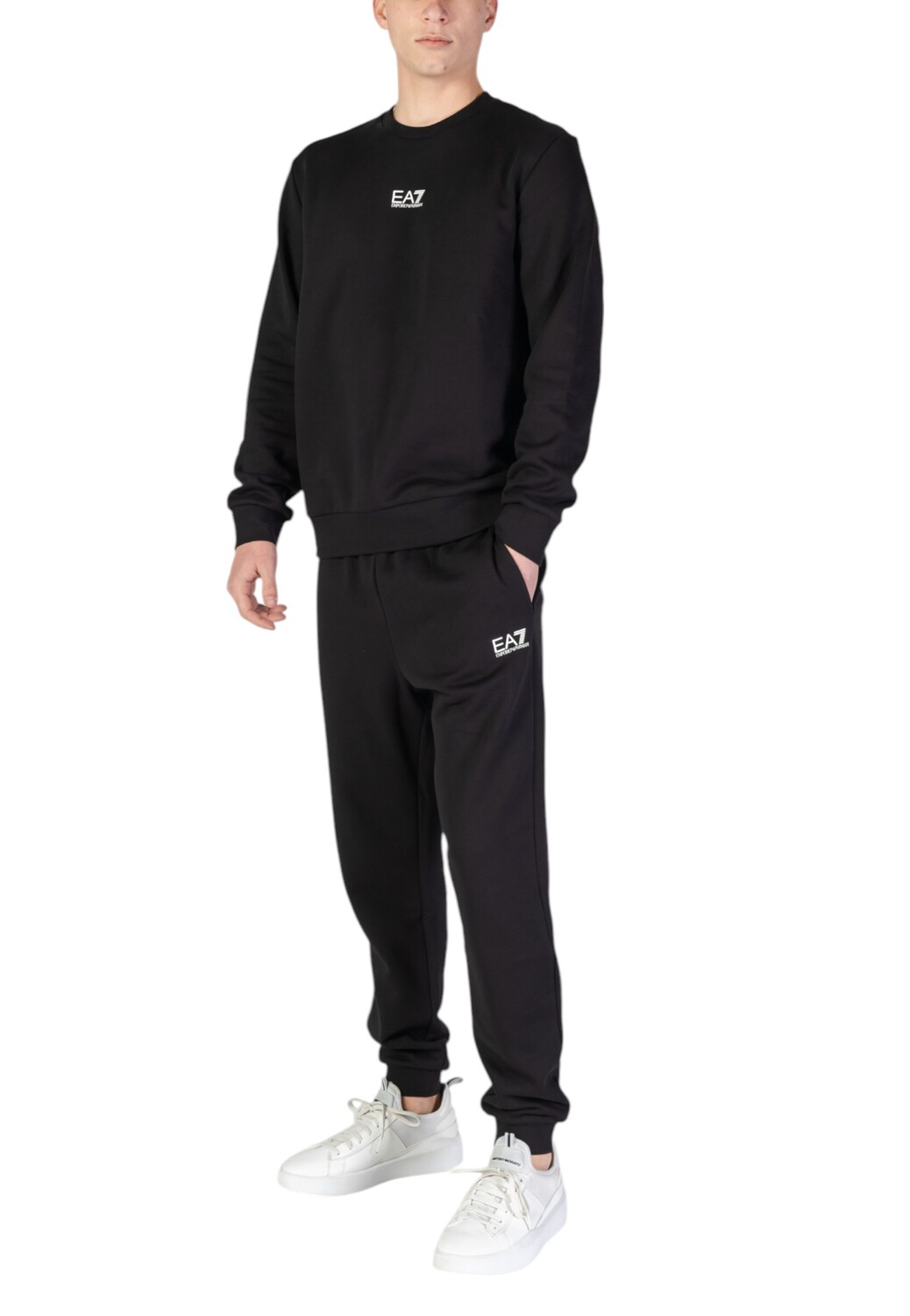 Спортивный костюм мужской EA7 на молнии с капюшоном, черный
Спортивный костюм мужской EA7 на молнии с капюшоном, черный