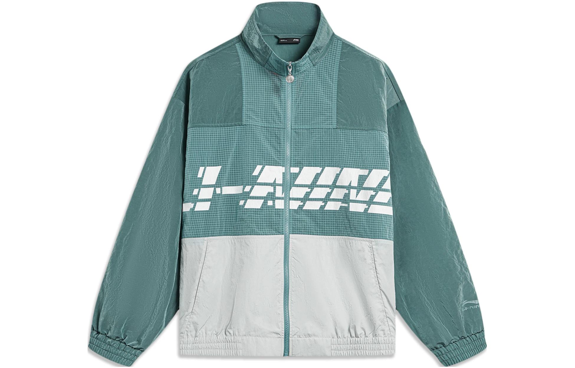 LINING Спортивная куртка тренд серии мужская изумрудно-зеленая речной камень серый, French Emerald Green Lime
LINING Спортивная куртка тренд серии мужская изумрудно-зеленая речной камень серый, French Emerald Green Lime