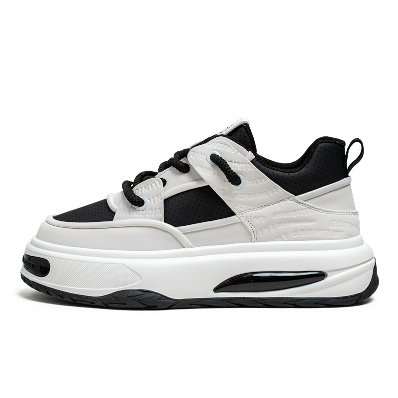 Wooden Rabbit Низкие скейтерские кроссовки мужские бело-черные, цвет White Black
Wooden Rabbit Низкие скейтерские кроссовки мужские бело-черные, цвет White Black