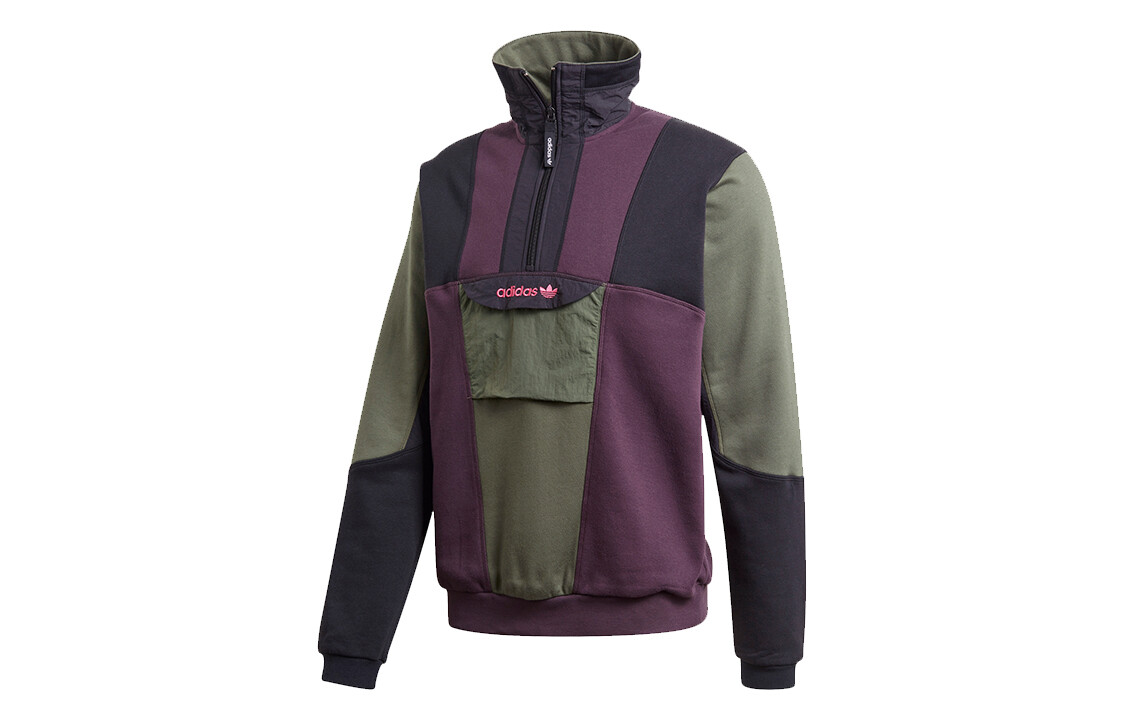 Adidas Originals Мужская толстовка, цвет Black, green and purple color blocking
Adidas Originals Мужская толстовка, цвет Black, green and purple color blocking