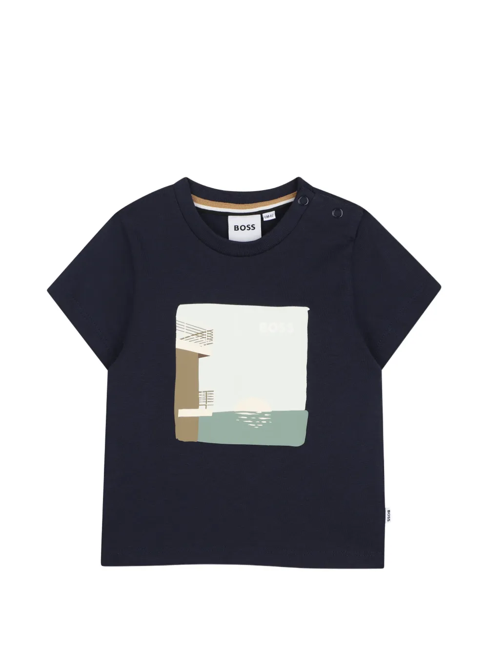 Футболка с графичным принтом Boss Kidswear, синий
Футболка с графичным принтом Boss Kidswear, синий