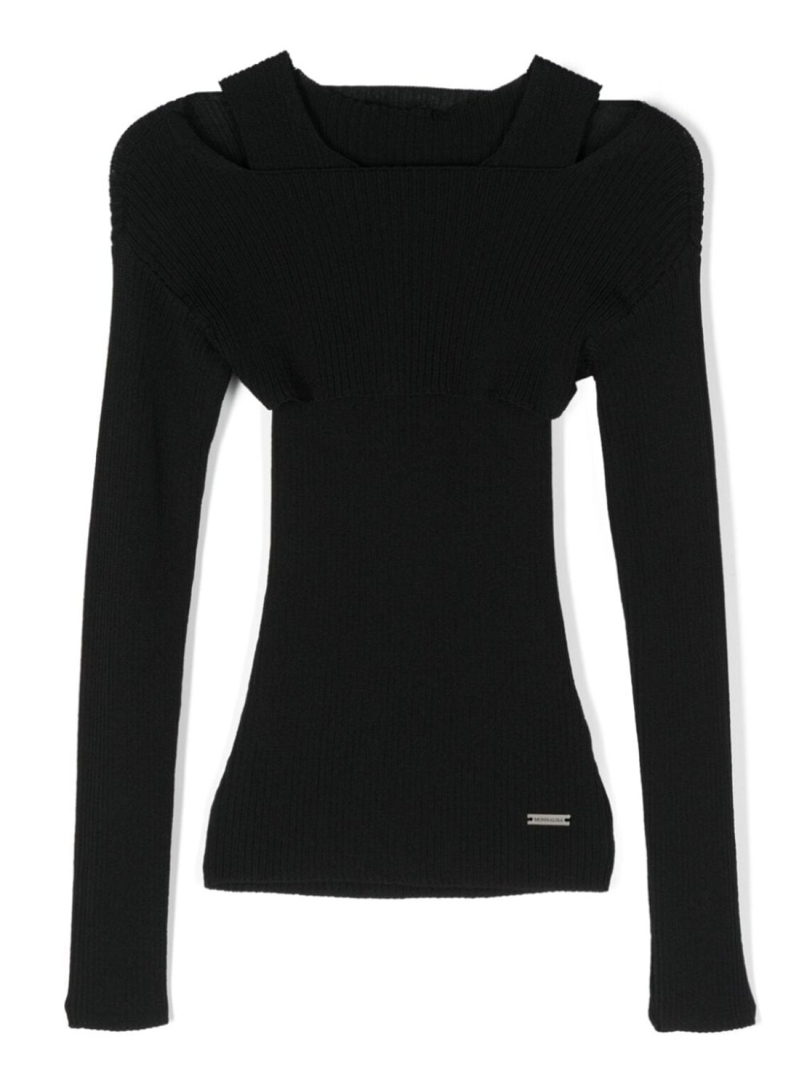 Monnalisa топ в рубчик с открытыми плечами, черный
Monnalisa топ в рубчик с открытыми плечами, черный