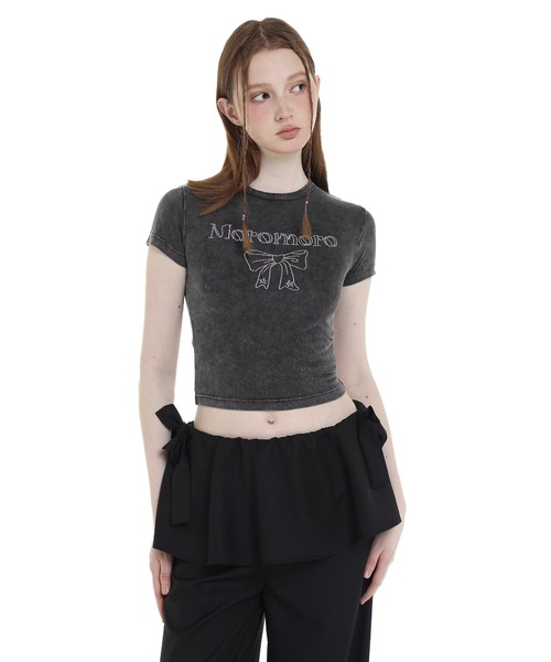 Футболка с логотипом и стразами Moromoro2, темно-серый
Футболка с логотипом и стразами Moromoro2, темно-серый