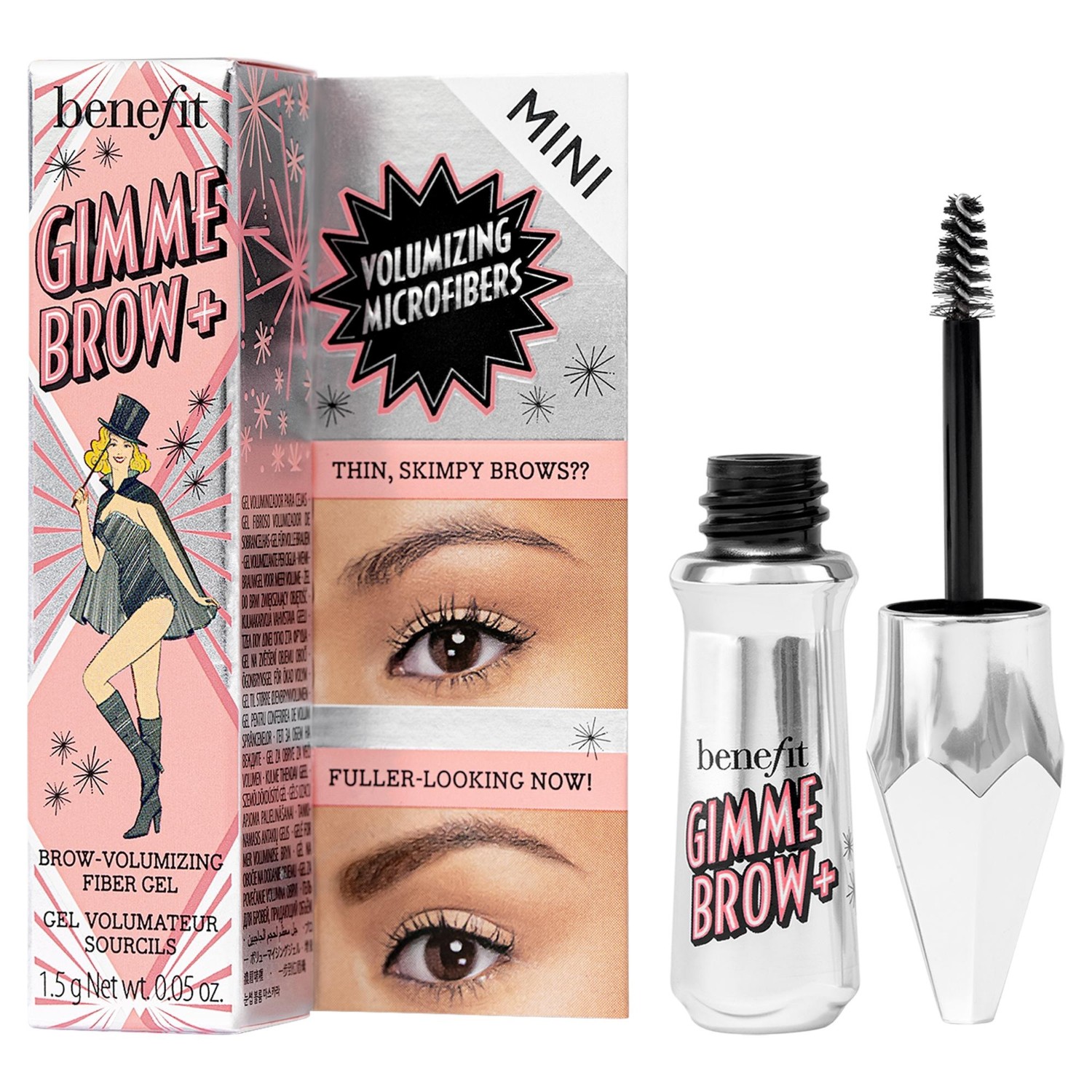 Гель для бровей brow collection gimme brow+ mini Benefit, 05, вес 1.5 гр.
Гель для бровей brow collection gimme brow+ mini Benefit, 05, вес 1.5 гр.