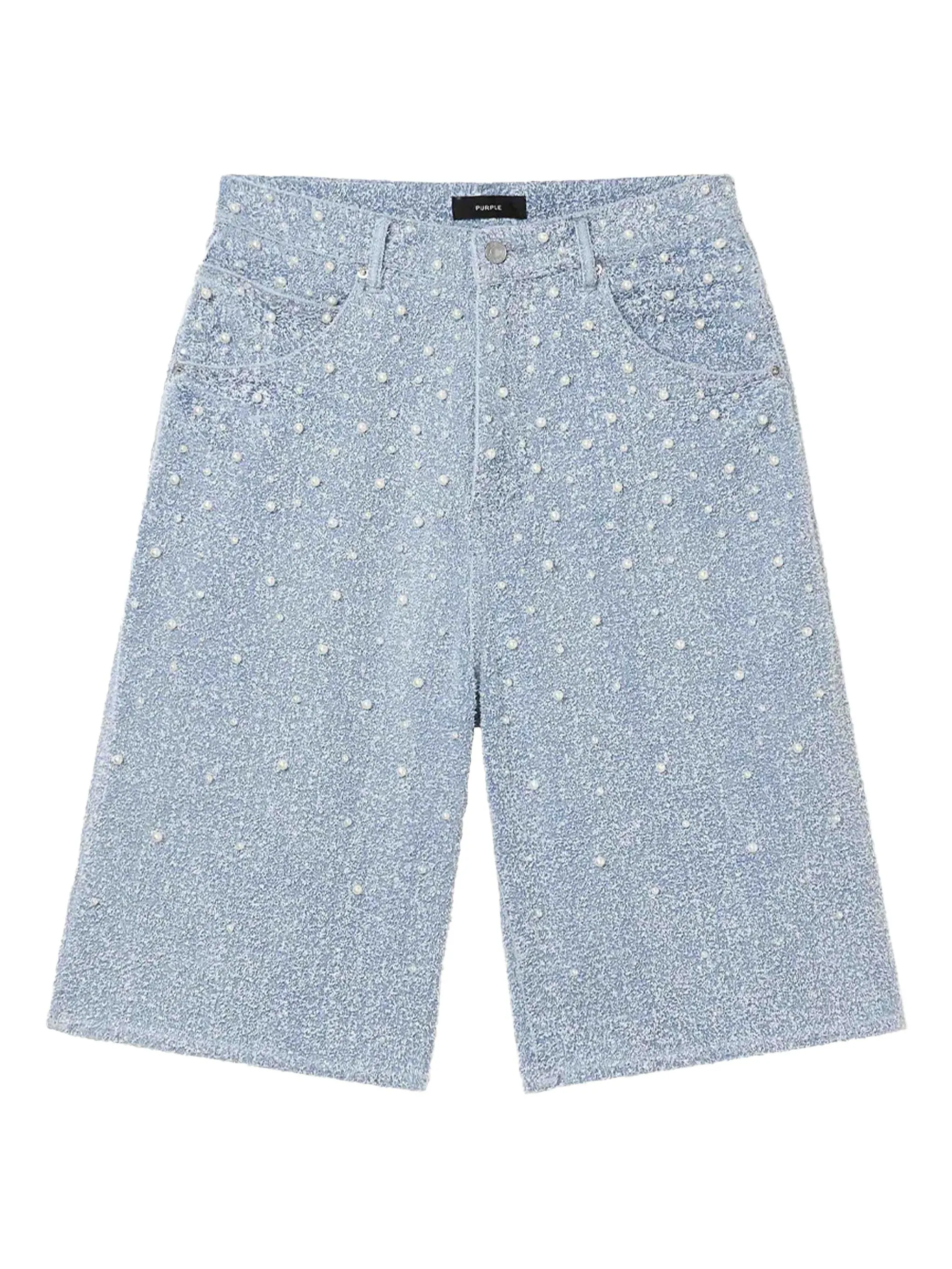 Шорты с искусственным жемчугом Purple Brand, синий
Шорты с искусственным жемчугом Purple Brand, синий