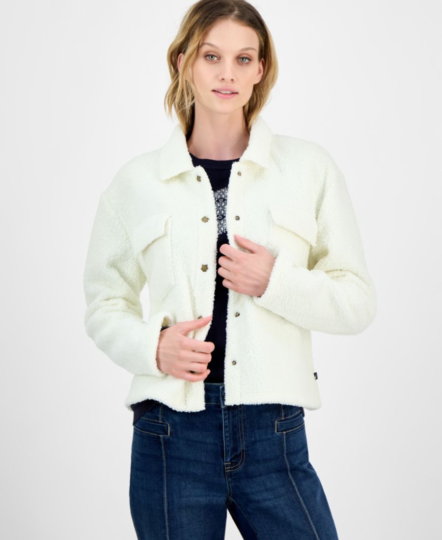 Женская укороченная флисовая куртка-тракер Nautica Jeans, Soft Ivory
Женская укороченная флисовая куртка-тракер Nautica Jeans, Soft Ivory