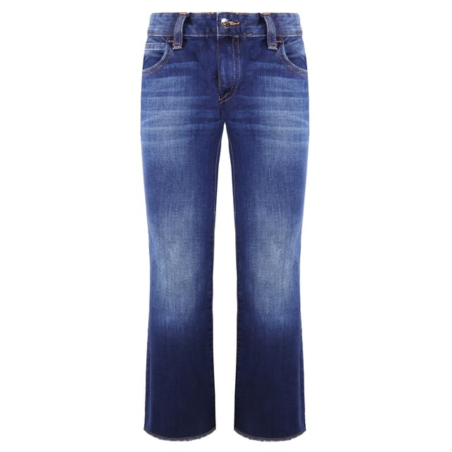 Широкие женские джинсы стандартного кроя Emporio j34 Armani, синий 
Широкие женские джинсы стандартного кроя Emporio j34 Armani, синий