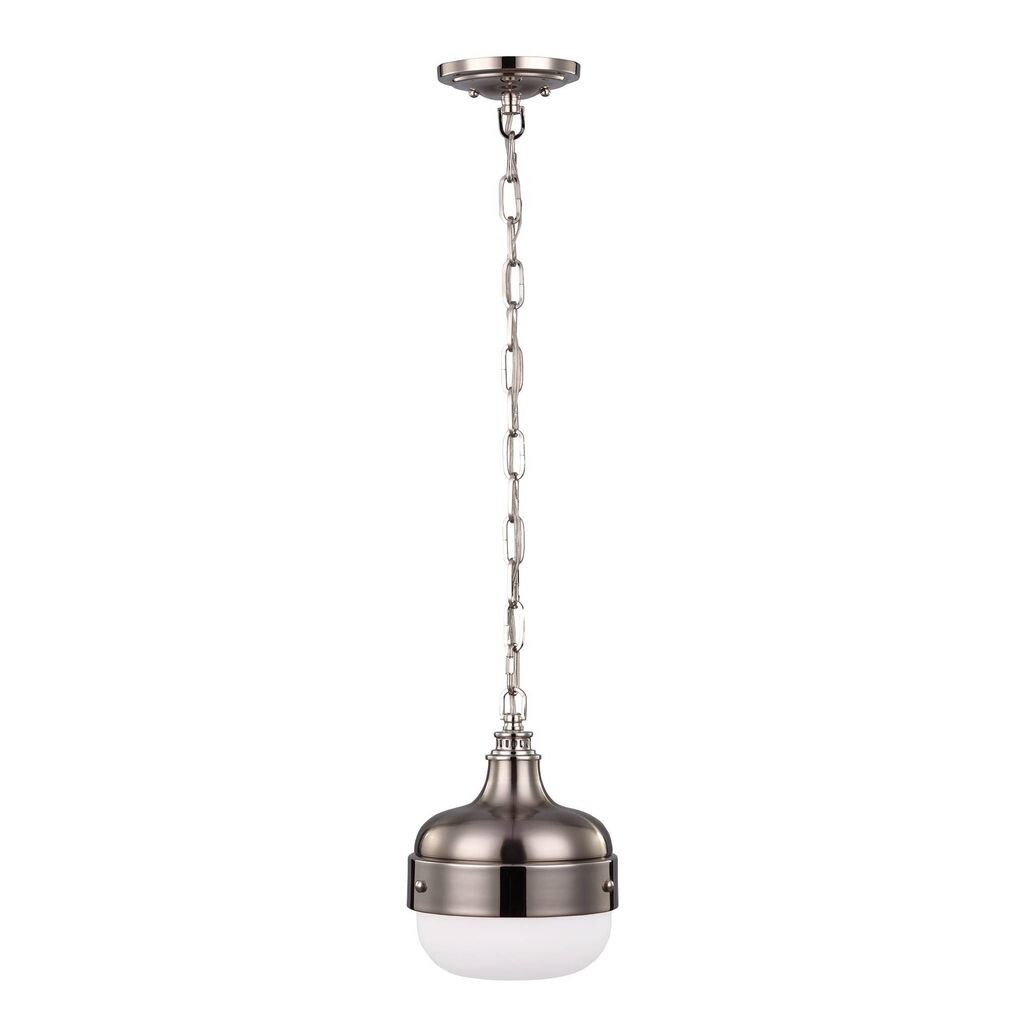 Подвесной светильник Cadence, матовая сталь и полированный никель, 1 лампочка Elstead Lighting
Подвесной светильник Cadence, матовая сталь и полированный никель, 1 лампочка Elstead Lighting