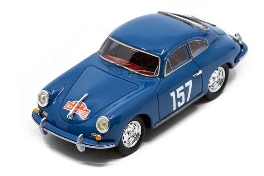 Модель Spark Porsche 356B 1600 S No.157 Rally Monte 1:43 S6141
Модель Spark Porsche 356B 1600 S No.157 Rally Monte 1:43 S6141