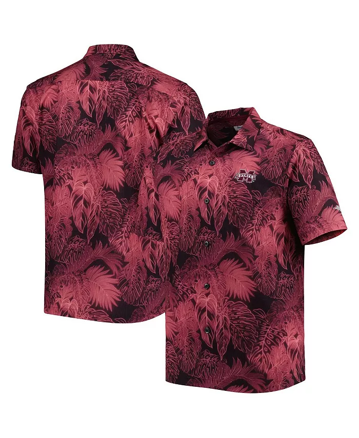 Мужская бордовая кнопочная рубашка Mississippi State Bulldogs Coast Luminescent Fronds IslandZone в стиле кэмп Tommy Bahama
Мужская бордовая кнопочная рубашка Mississippi State Bulldogs Coast Luminescent Fronds IslandZone в стиле кэмп Tommy Bahama