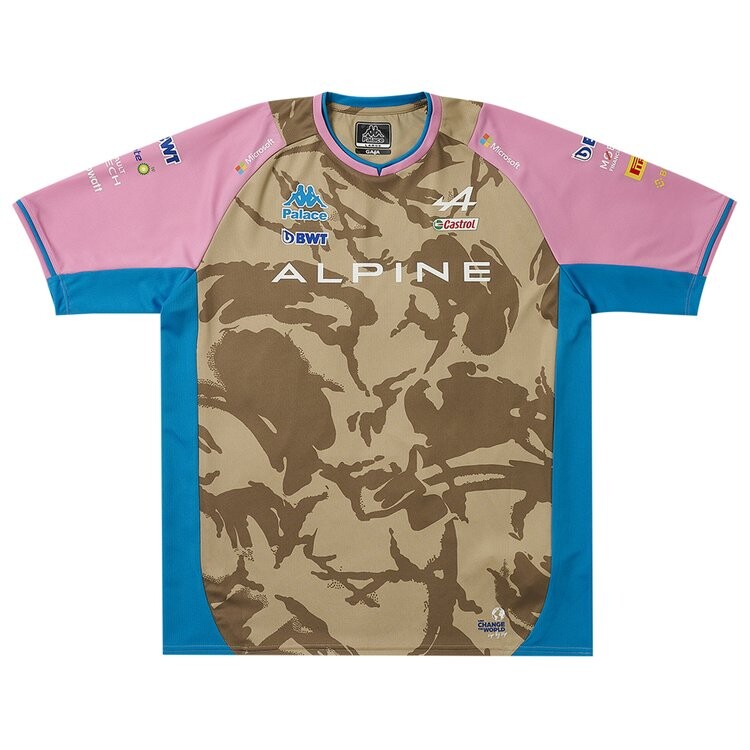 Джерси Palace x Kappa For Alpine Driver 'Desert Camo', загар
Джерси Palace x Kappa For Alpine Driver 'Desert Camo', загар