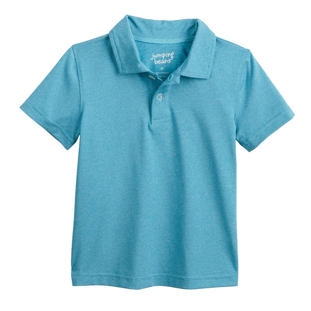 Поло Jumping Beans Performance для мальчиков и малышей, цвет Aqua Blue Microstripe
Поло Jumping Beans Performance для мальчиков и малышей, цвет Aqua Blue Microstripe