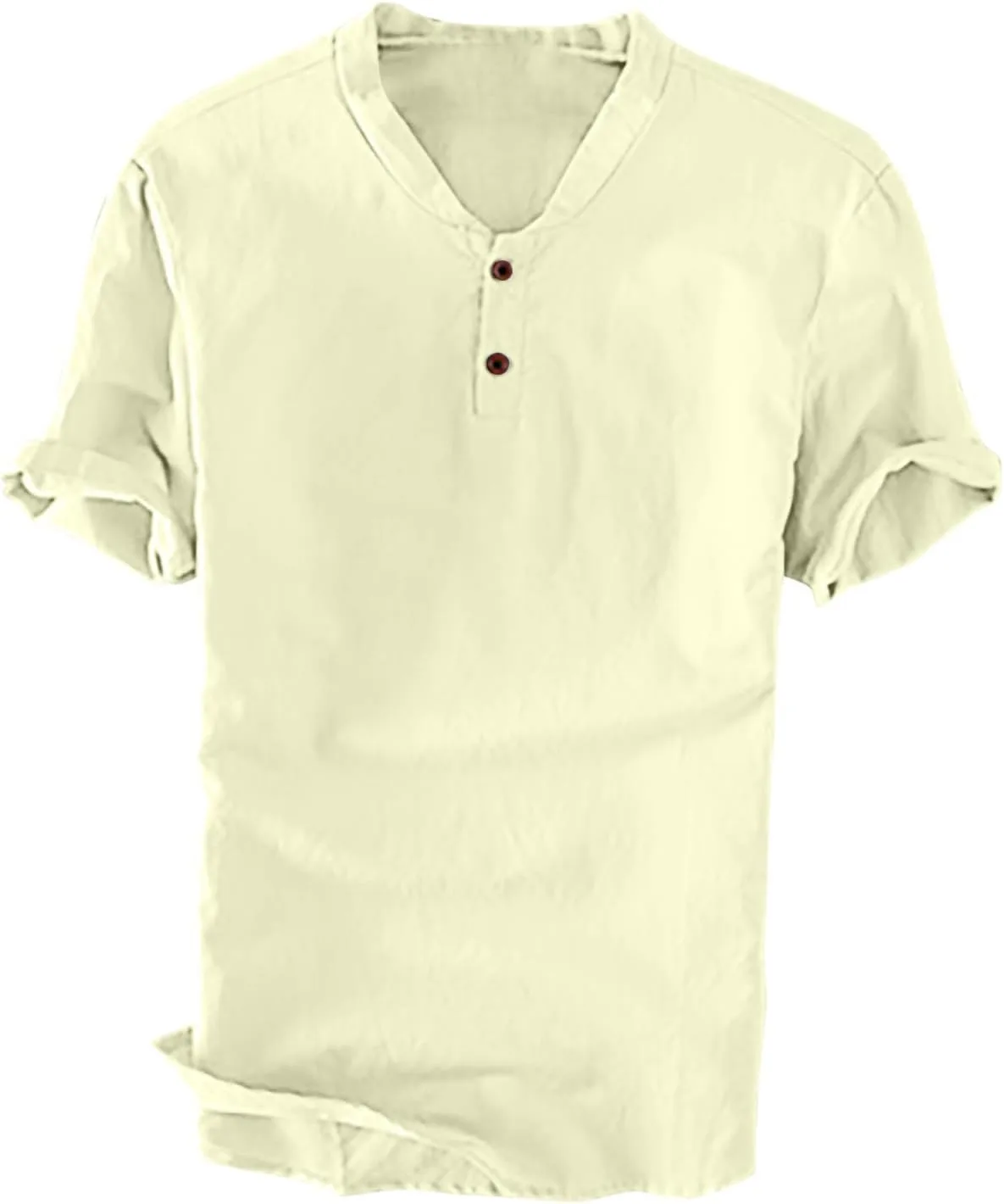 Мужская хлопковая футболка с V-образным вырезом Henley, короткий рукав, Slim-Fit
Мужская хлопковая футболка с V-образным вырезом Henley, короткий рукав, Slim-Fit
