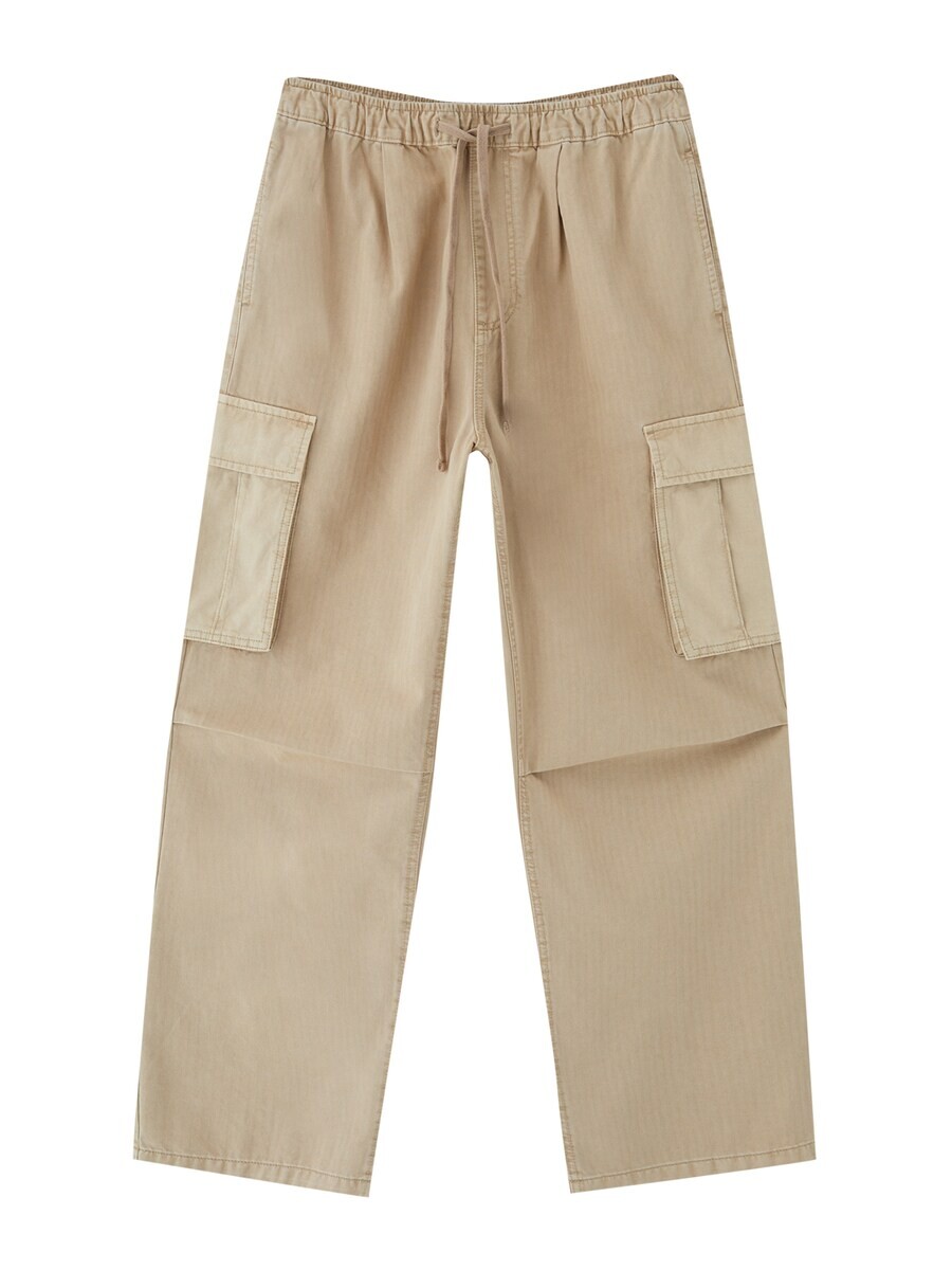 Брюки карго Pull&Bear, бежевый
Брюки карго Pull&Bear, бежевый