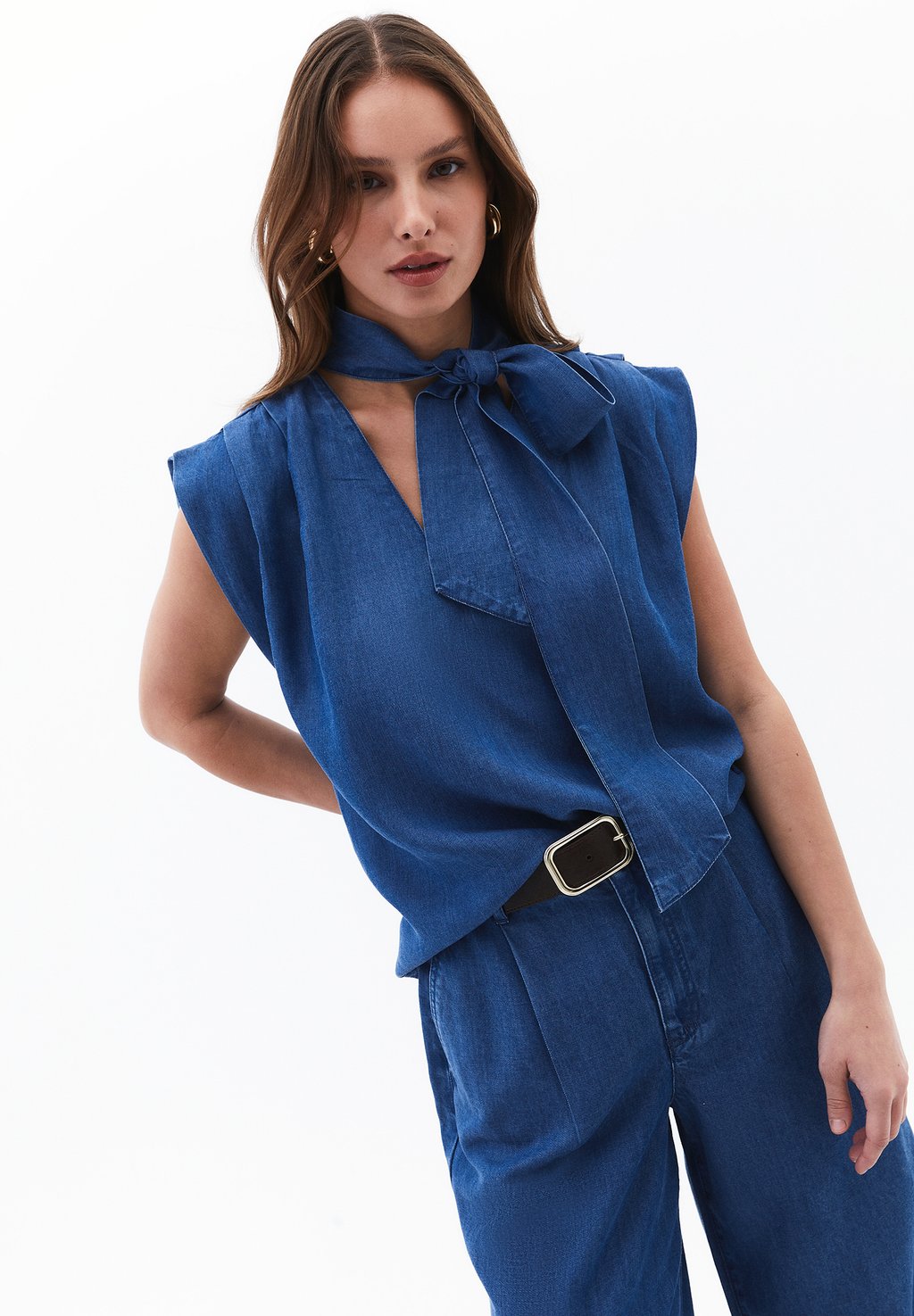 Блуза MIT KRAGEN DETAIL OXXO, синий
Блуза MIT KRAGEN DETAIL OXXO, синий