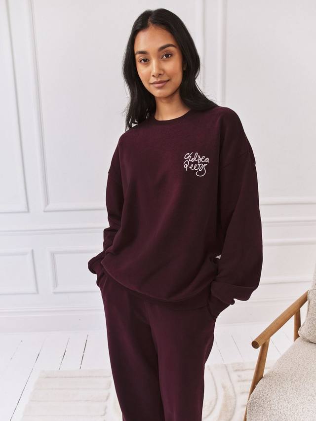 Свитшот с вышитым логотипом Chelsea Peers, Burgundy
Свитшот с вышитым логотипом Chelsea Peers, Burgundy