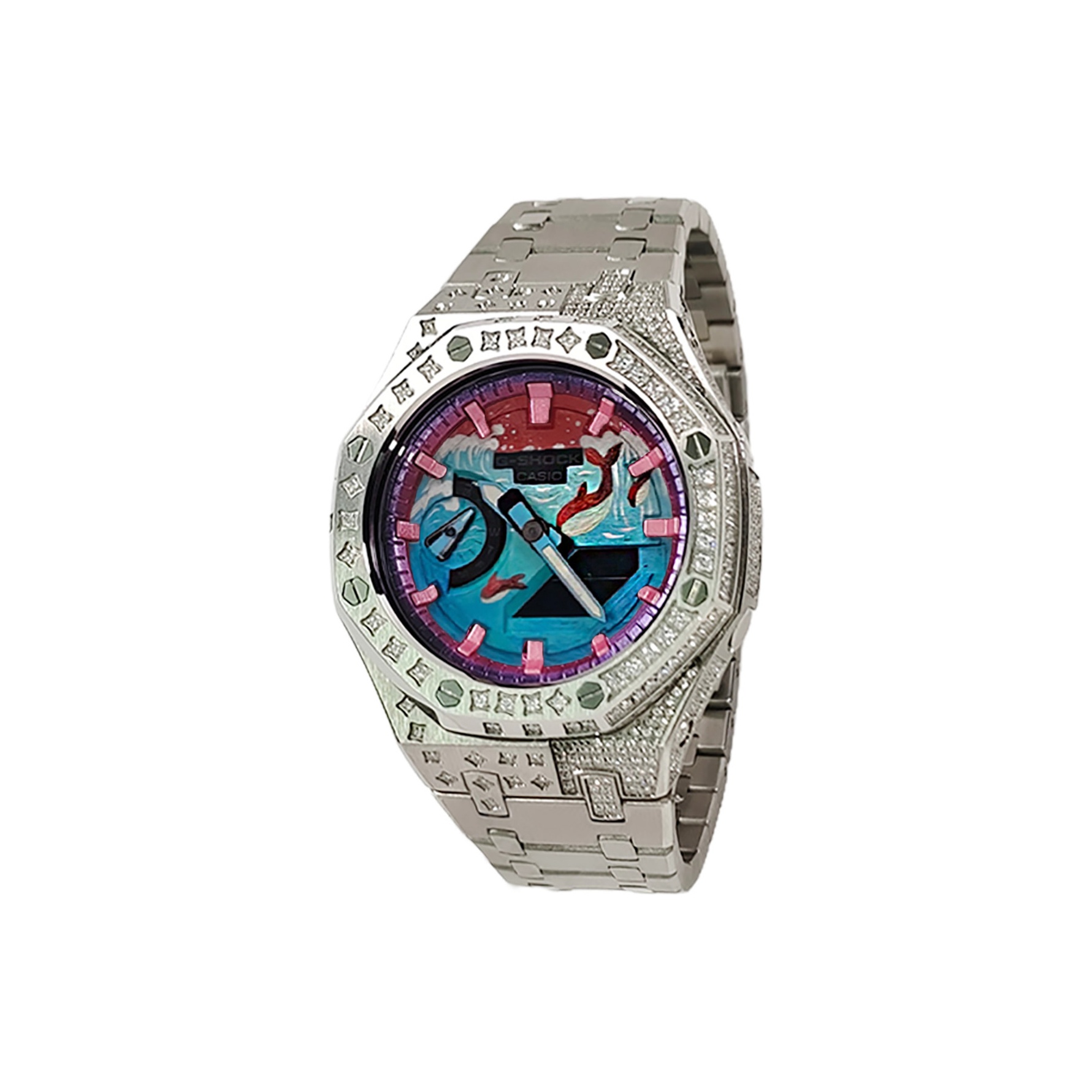 CASIO Custom Collection кварцевый механизм часы на стальном браслете мужские часы с розовым циферблатом
CASIO Custom Collection кварцевый механизм часы на стальном браслете мужские часы с розовым циферблатом