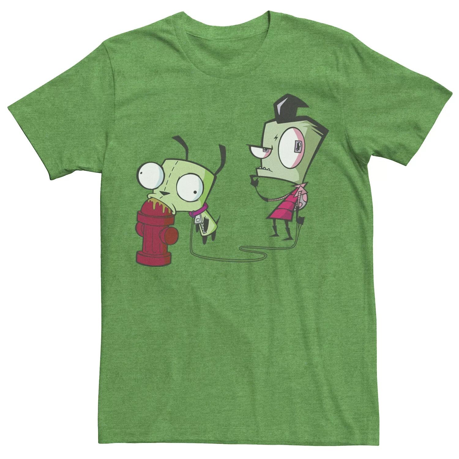 Мужская футболка Invader Zim Walking Gir с изображением пожарного гидранта и портретом Nickelodeon
Мужская футболка Invader Zim Walking Gir с изображением пожарного гидранта и портретом Nickelodeon