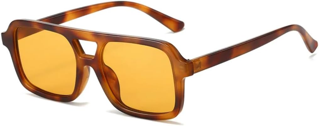 Популярные модные солнцезащитные очки с двойной перемычкой, квадратной формы, женские, с прозрачными линзами Ocean Gradient, мужские, с защитой от УФ-излучения UV400 UATXTAU, Leopard Orange
Популярные модные солнцезащитные очки с двойной перемычкой, квадратной формы, женские, с прозрачными линзами Ocean Gradient, мужские, с защитой от УФ-излучения UV400 UATXTAU, Leopard Orange