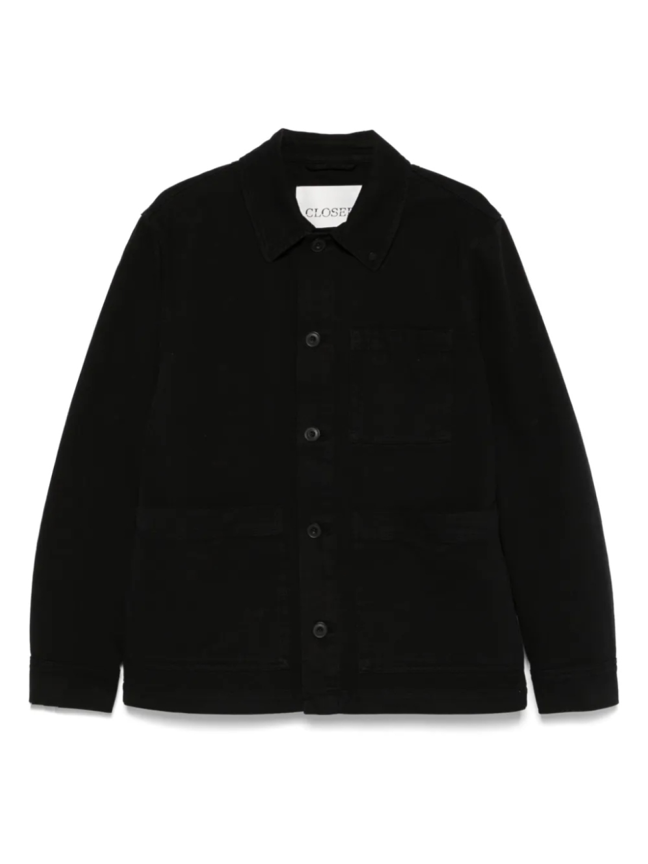 Куртка-рубашка из саржевого переплетения Closed, черный
Куртка-рубашка из саржевого переплетения Closed, черный