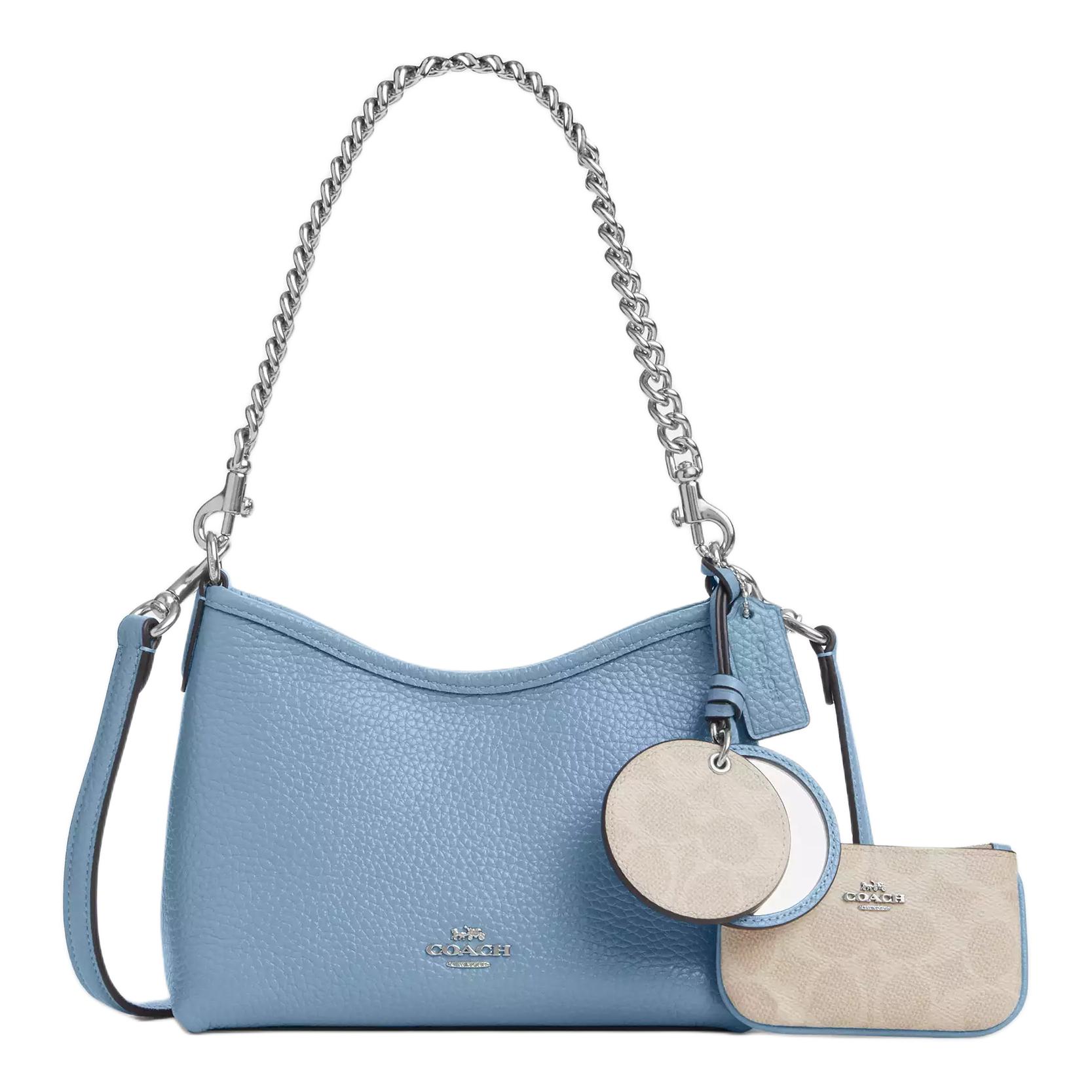 COACH Сумка через плечо Laurel Pebble Leather Small Women's Blue
COACH Сумка через плечо Laurel Pebble Leather Small Women's Blue