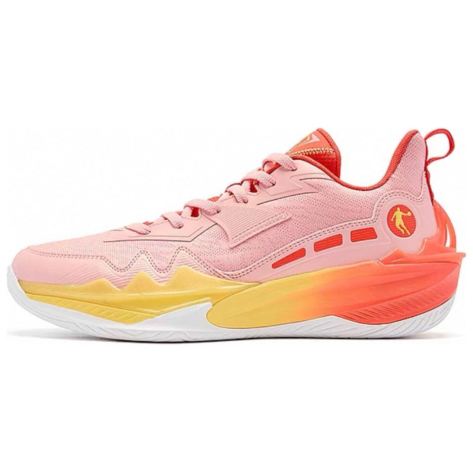 QIAODAN Баскетбольные кроссовки Rebound Super-Light с низким верхом, противоскользящие, мужские, розово-оранжевые
QIAODAN Баскетбольные кроссовки Rebound Super-Light с низким верхом, противоскользящие, мужские, розово-оранжевые