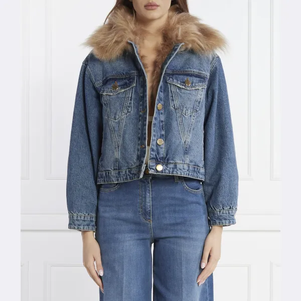 Утепленная джинсовая куртка стандартного кроя Pinko, синий
Утепленная джинсовая куртка стандартного кроя Pinko, синий