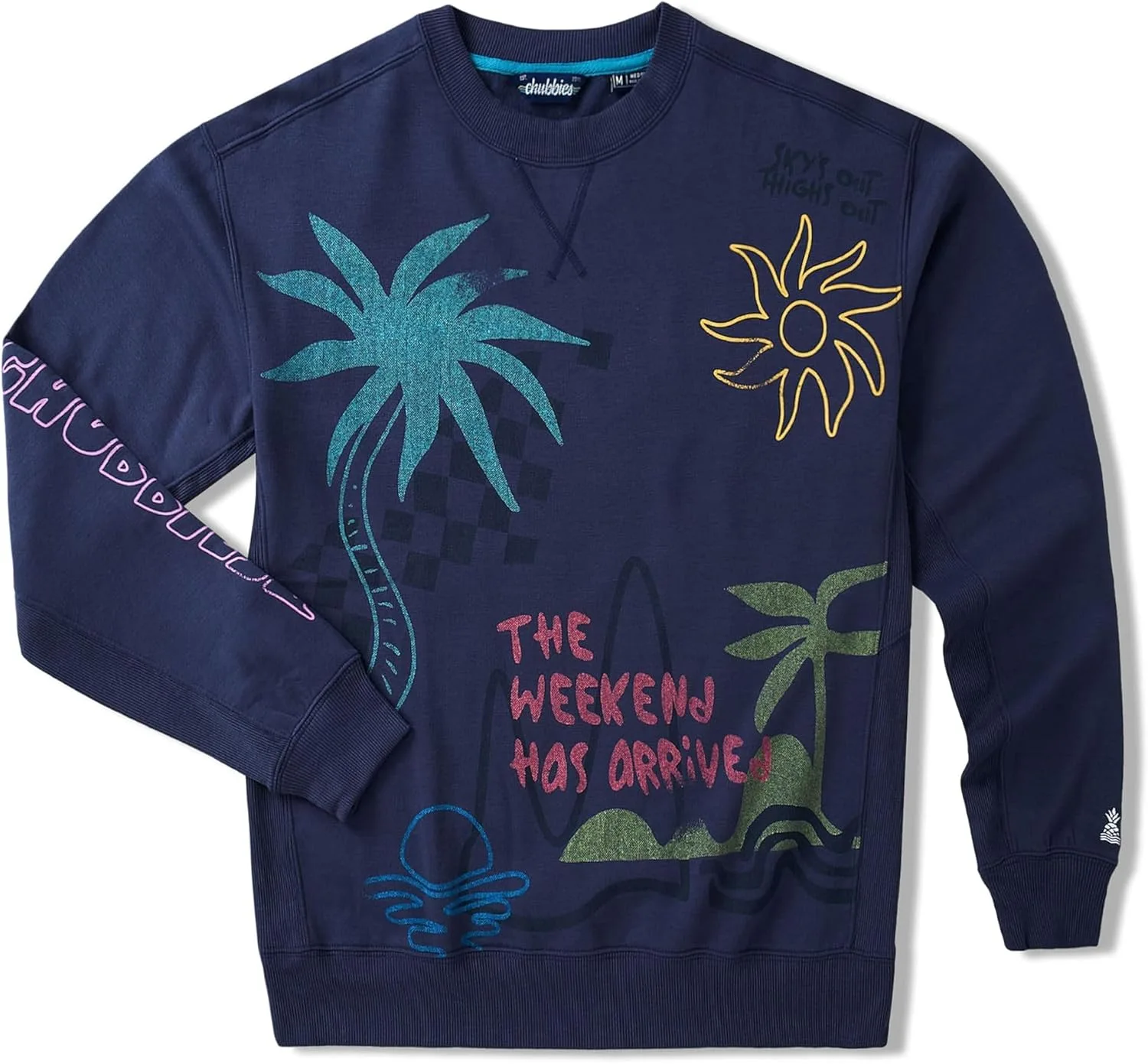 Chubbies мужской The Sketchy (Soft Terry Crewneck)
Chubbies мужской The Sketchy (Soft Terry Crewneck)