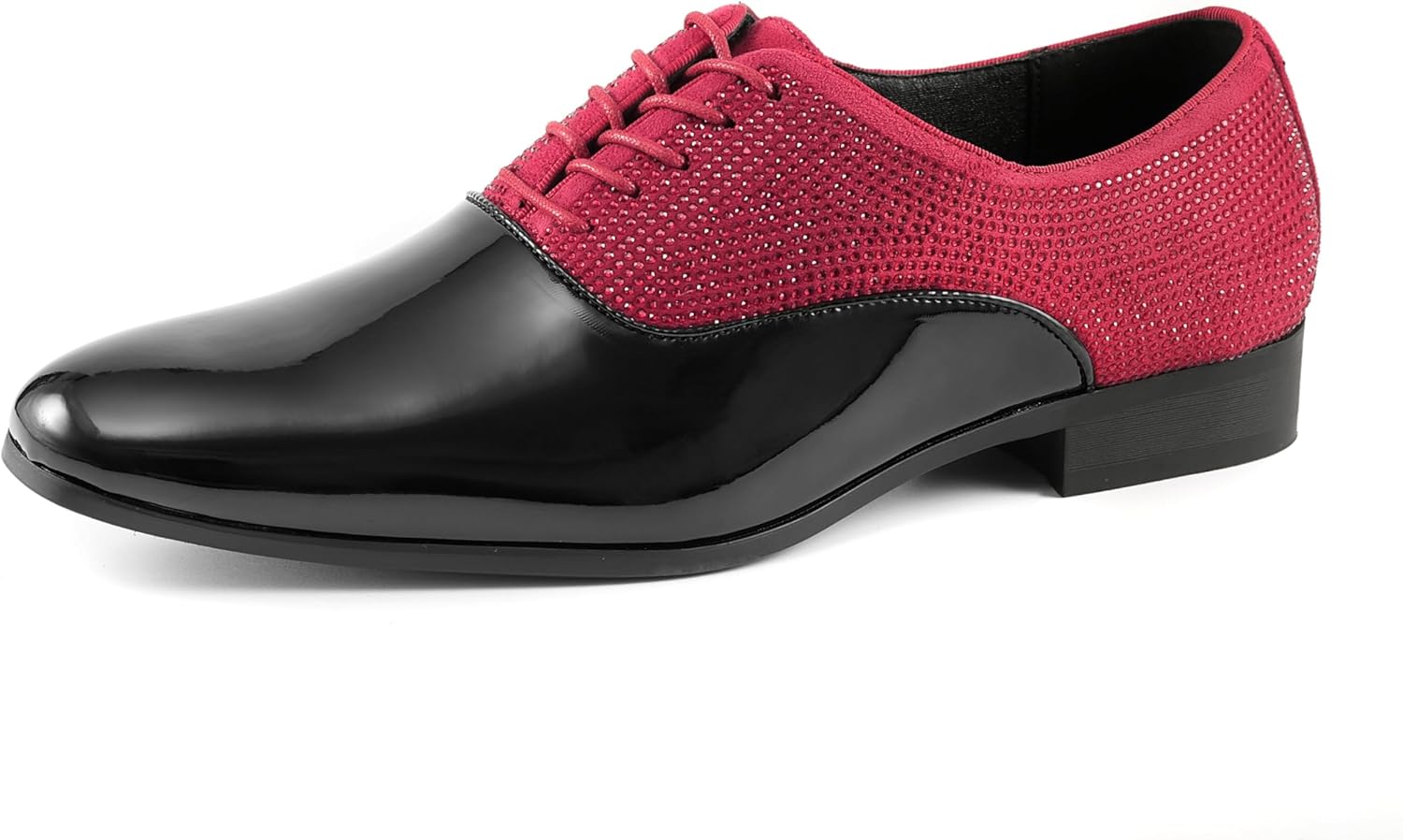 Мужские туфли Amali Barnes с блестками, украшенные глиттером, лоферы-слипы для смокинга - оригинальные мужские туфли для торжеств, большие в размере - выбирайте на полразмера меньше, черный/красный
Мужские туфли Amali Barnes с блестками, украшенные глиттером, лоферы-слипы для смокинга - оригинальные мужские туфли для торжеств, большие в размере - выбирайте на полразмера меньше, черный/красный